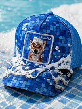 Goorin Bros. “SQUEAKY CLEAN” Bubbly. Trucker Hat. Mesh SnapBack NWT.